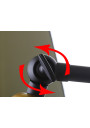 Lampa ścienna Fundo 1xE27 czarny + złoty 54 cm - zdjęcie produktu 5