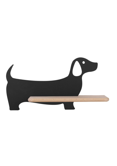 Lampa ścienna Dog 5 W LED 4000 K czarny 36,5 cm