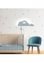 Cloud wall light 5 W LED 4000 K blue 53 cm - product image 1