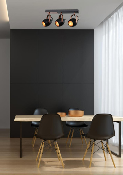 Lampa sufitowa Anica 3xE14 46 cm - zdjęcie produktu 11