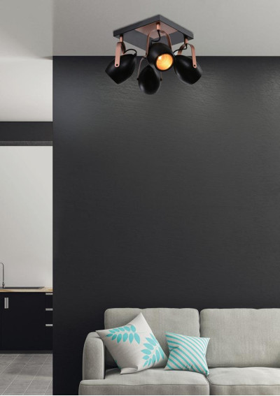 Lampa sufitowa Anica 4xE14 32 cm - zdjęcie produktu 9