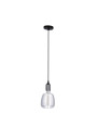 Zawiesie do lampy Zawiesie 1xE27 czarny + chromowy 10 cm - zdjęcie produktu 5