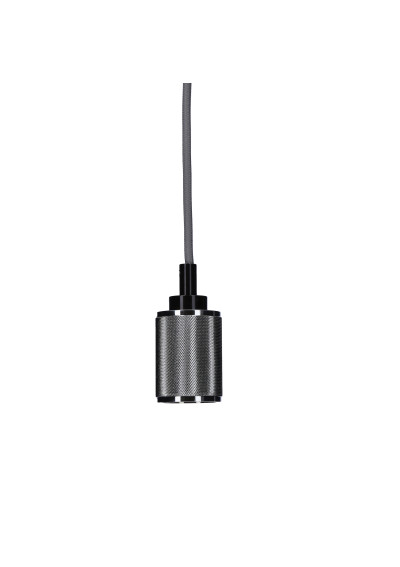 Zawiesie do lampy Zawiesie 1xE27 czarny + chromowy 10 cm - zdjęcie produktu 6