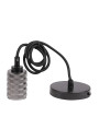 Zawiesie do lampy Zawiesie 1xE27 czarny 10 cm - zdjęcie produktu 1