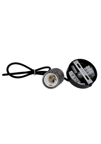 Zawiesie do lampy Zawiesie 1xE27 czarny 10 cm - zdjęcie produktu 8