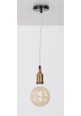 Zawiesie lamp suspension 1xE27 black / patynowy 10 cm - product image 2