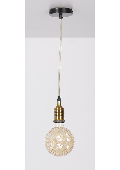 Zawiesie do lampy Zawiesie 1xE27 czarny + patynowy 10 cm - zdjęcie produktu 2