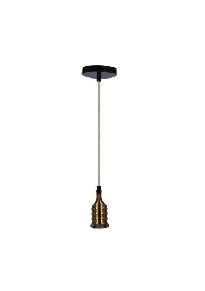 Zawiesie lamp suspension 1xE27 black / patynowy 10 cm - product image 8