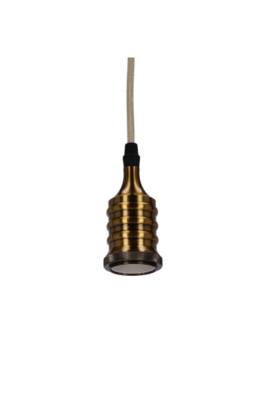 Zawiesie lamp suspension 1xE27 black / patynowy 10 cm - product image 9