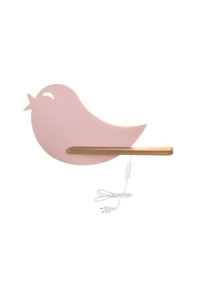 Lampa ścienna Bird 5 W LED 4000 K różowy 40 cm