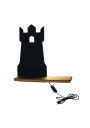 Lampa ścienna Tower 4 W LED 4000 K czarny 27 cm