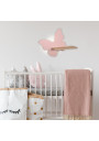 Lampa ścienna Butterfly 4 W LED 4000 K różowy 40 cm - zdjęcie produktu 1