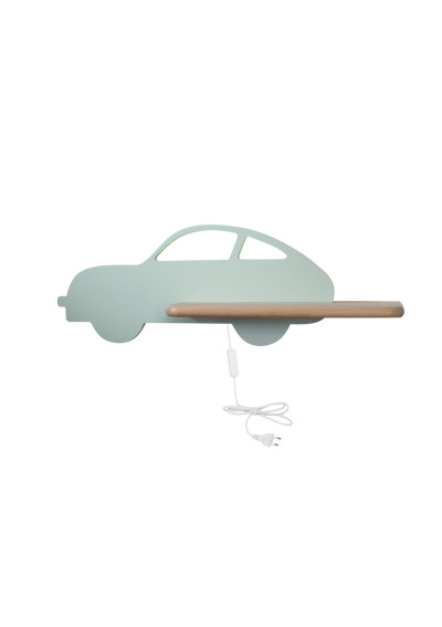 Lampa ścienna Car 5 W LED 4000 K zielony 43 cm
