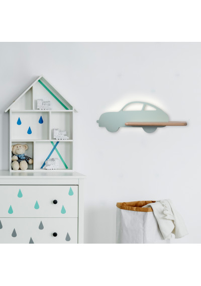 Car wall light 5 W LED 4000 K green 43 cm - product image 1