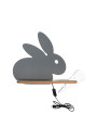 Lampa ścienna Rabit 4 W LED 4000 K szary 37 cm