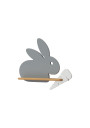 Rabbit wall light 4 W LED 4000 K grey 37 cm