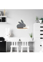 Lampa ścienna Rabbit 4 W LED 4000 K szary 37 cm - zdjęcie produktu 6