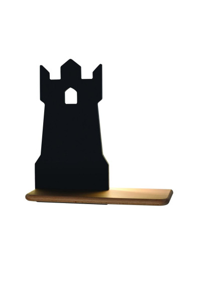 Tower wall light 4 W LED 4000 K black 27 cm