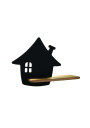 House wall light 4 W LED 4000 K black 35 cm