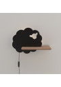 Sheep wall light 5 W LED 4000 K black 36 cm - product image 1