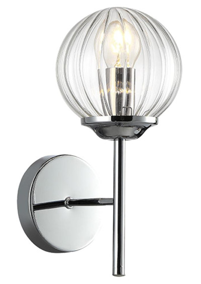 Lampa ścienna Best E14 chromowy 17 cm