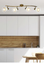 Regent ceiling light G9 patynowy 81 cm - product image 1