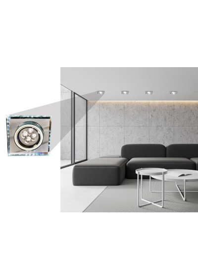 Oprawa stropowa Ss-22 50 W LED 6500 K bezbarwny 9 cm - zdjęcie produktu 12