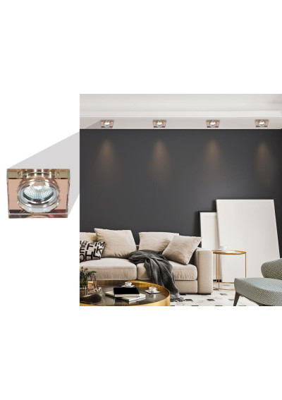 Ss-16 ceiling fitting MR16 brown 9 cm - product image 1