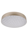 Luxon ceiling light 60 W LED 2800 K gold 48,5 cm