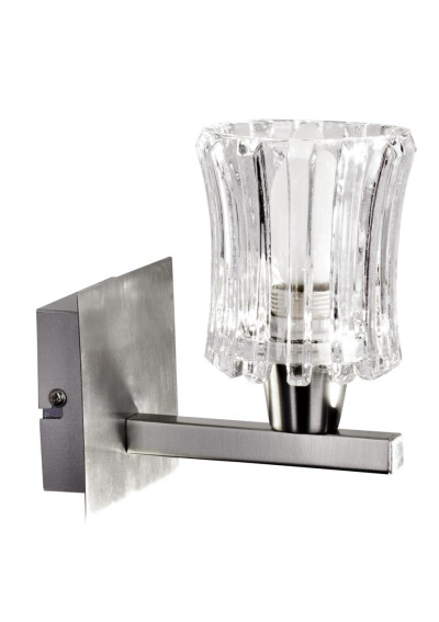 Lampa ścienna Ibiza E14 satynowy 10 cm