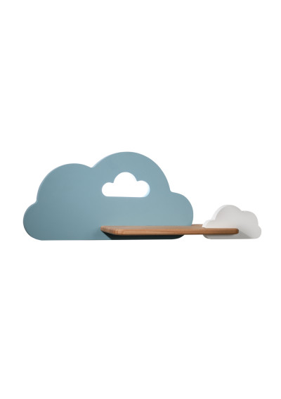 Lampa ścienna Cloud 5 W LED 4000 K niebieski+biały 53 cm