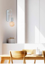 Lampa ścienna Alto 1xE27 biały matowy 17 cm - zdjęcie produktu 2