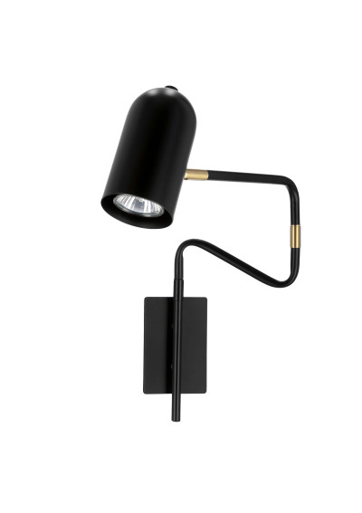 Hosti wall light 1xGU10 black 51 cm