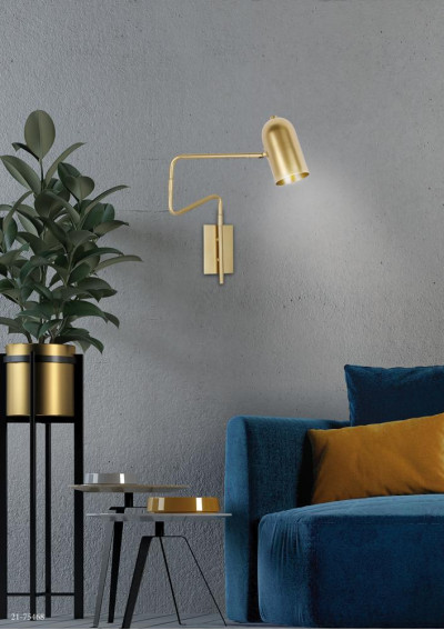 Lampa ścienna Hosti 1xGU10 złoty 51 cm - zdjęcie produktu 1