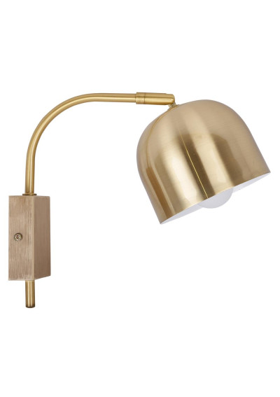 Lampa ścienna Rupi 1xE27 patynowy 27 cm