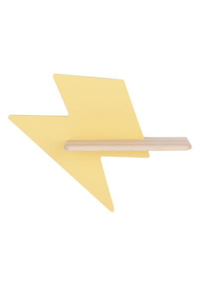 Lightning wall light 4 W LED 4000 K gold 40 cm