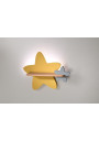 Star wall light 5 W LED 4000 K gold/grey 40 cm - product image 4