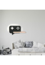 Console wall light 5 W LED 4000 K black 36 cm - product image 3