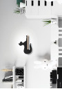 Cat wall light 5 W LED 4000 K black 36,3 cm - product image 2