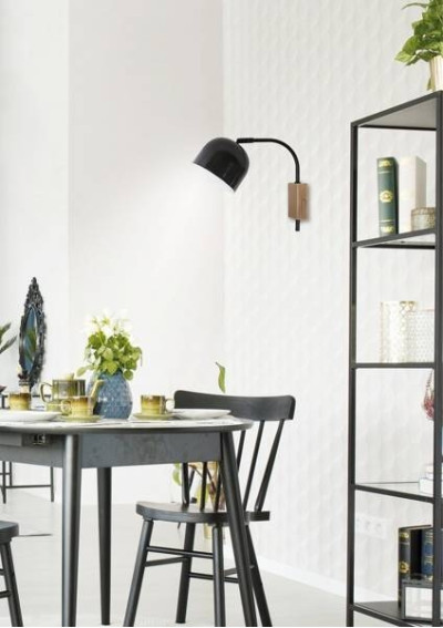 Lampa ścienna Rupi 1xE27 czarny 27 cm - zdjęcie produktu 1