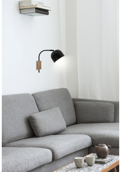 Rupi wall light 1xE27 black 27 cm - product image 2