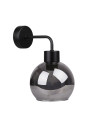 Lampa ścienna Lady 1xE27 czarny 22 cm