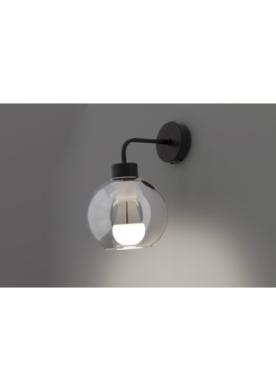 Lampa ścienna Lady 1xE27 czarny 22 cm - zdjęcie produktu 5
