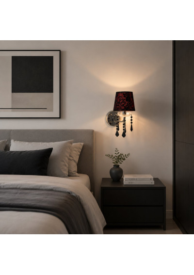 Lampa ścienna Astor 1xE14 chromowy 18 cm - zdjęcie produktu 2