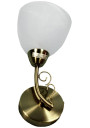 Lampa ścienna Barba 1xE14 patynowy 15 cm