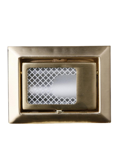 Schodowa ceiling fitting G4 satynowy gold 6 cm