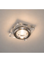 Stropowa ceiling fitting MR16 chromee, szkło bezbarwne 8 cm - product image 1