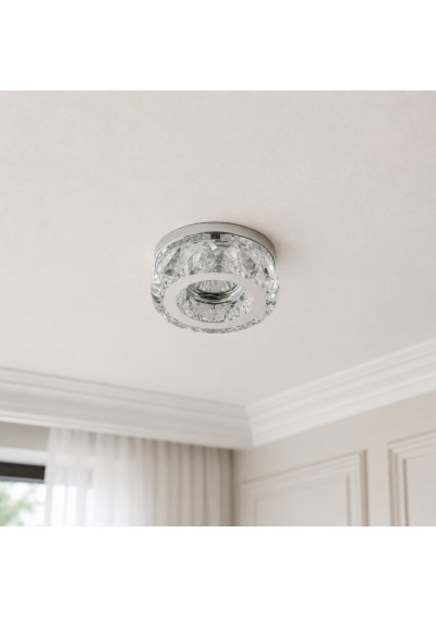 Sk-83 ceiling fitting MR16 chromee, szkło bezbarwne 9 cm - product image 2
