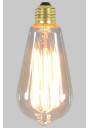 Dekoracyjna light bulb E27 smoked 6,4 cm