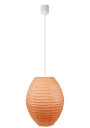 Lampa wisząca Kokon 1xE27 pomarańczowy 40 cm